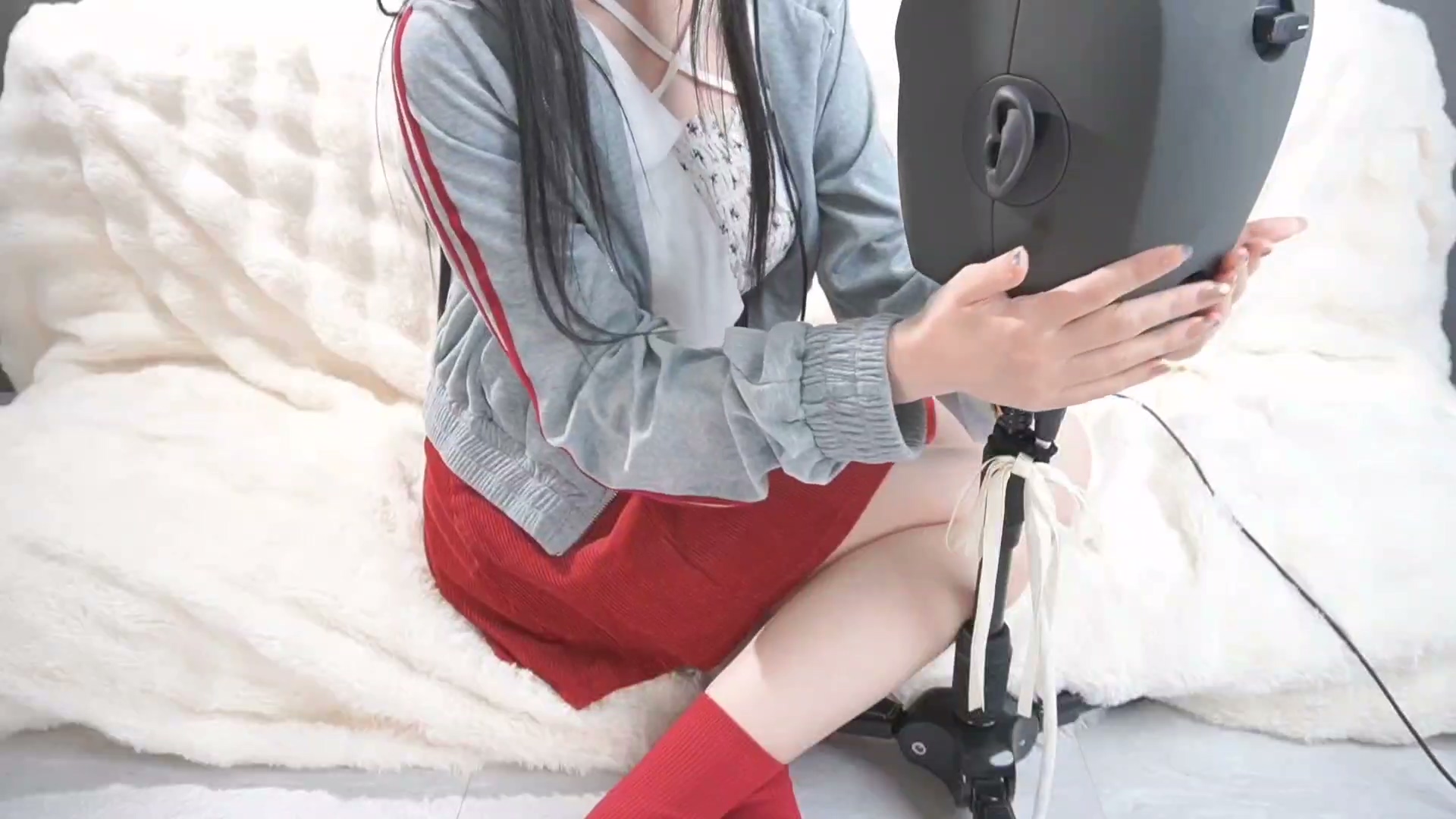 高画質?赤色がかわいいミニスカコーデ.mp4_20260410_182854.992.jpg 无限大ASMR 红色可爱的迷你裙搭配 2.3GB  第1张