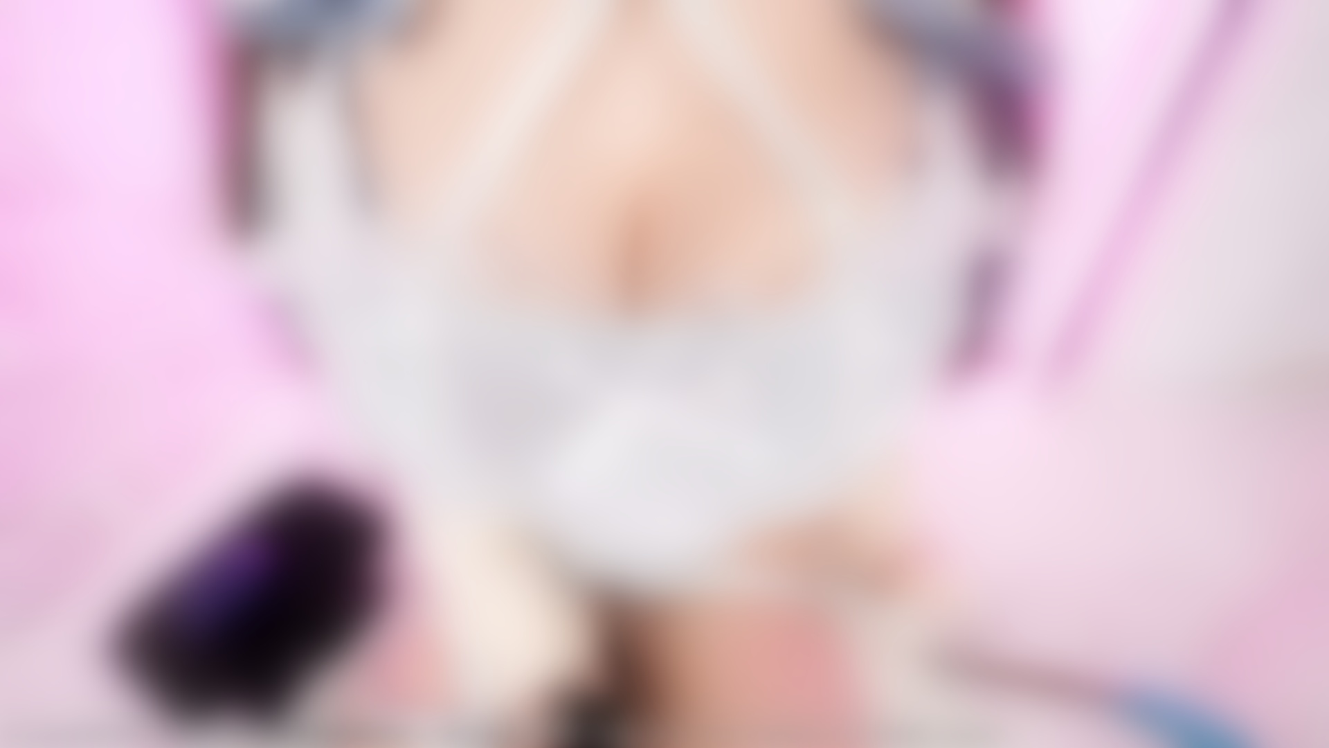 日南 浅蓝白猫萌系少女 温柔轻蹭主人耳畔 780MB